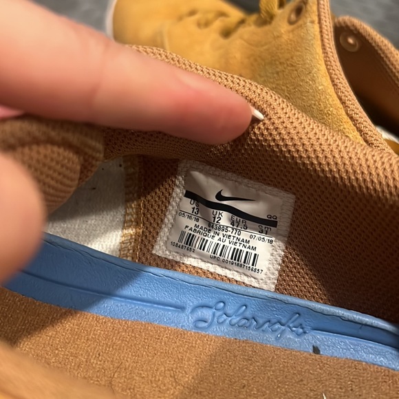 Nike SB check Solar Canvas Mustard Rare* - Picture 5 of 6